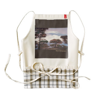 Kilimanjaro - zazzle HEART apron