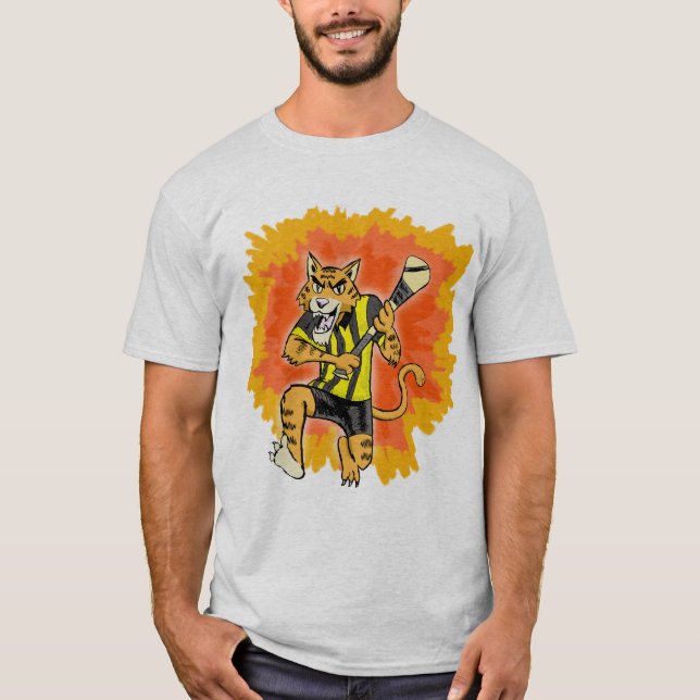 Kilkenny Cat Hurling GAA T-Shirt (Front)
