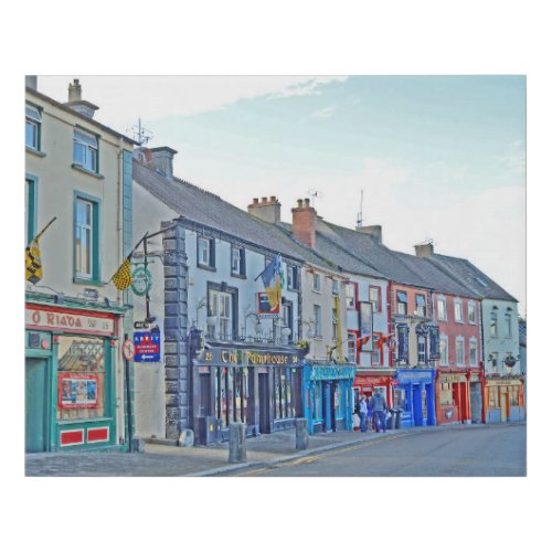 Kilkenny Ireland Street Scene Faux Canvas Print