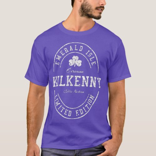 KILKENNY Ireland Vintage Irish Souvenir T_Shirt