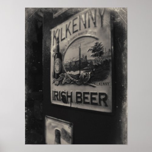Kilkenny Irish Beer Poster