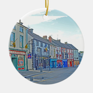 Kilkenny Street Scene Ceramic Ornament