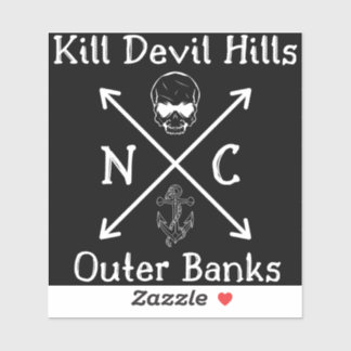 Kill Devil Hills Outer Banks Sticker