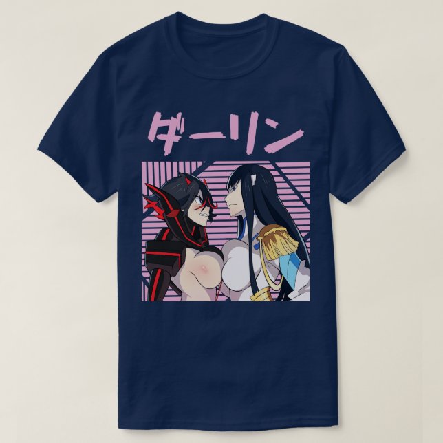 Kill La Kill Double Girls T-Shirt (Design Front)