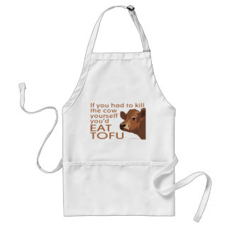 Kill the Cow - Vegan, Vegetarian Adult Apron