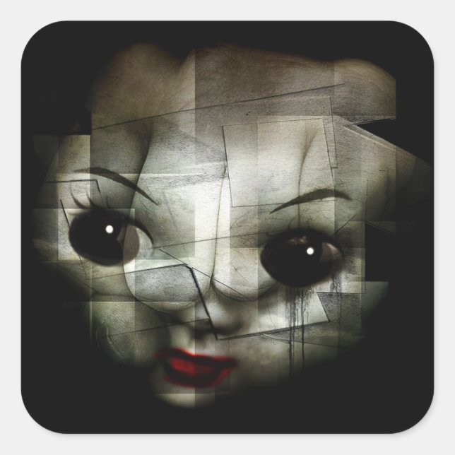 Kill the cown 2013. square sticker (Front)