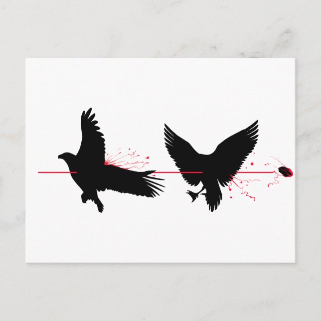 Kill Two Birds With One Stone Postcard (Front)