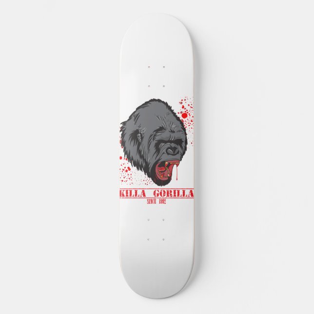 Killa Gorilla Skateboard Deck (Front)