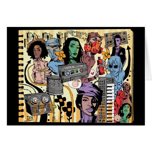 Killa Peach Card (Front Horizontal)