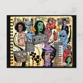 Killa Peach Postcard