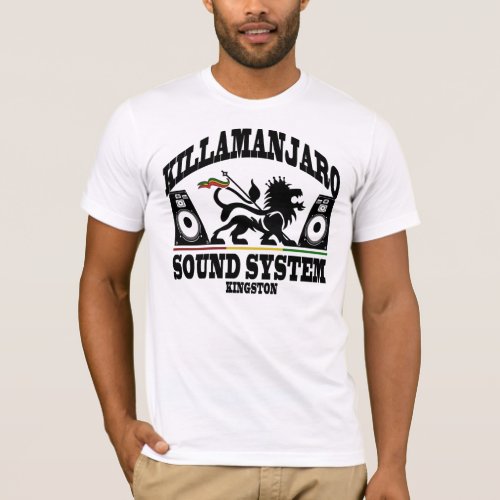 Killamanjaro Sound System Kingston Jamaica Vintage T_Shirt