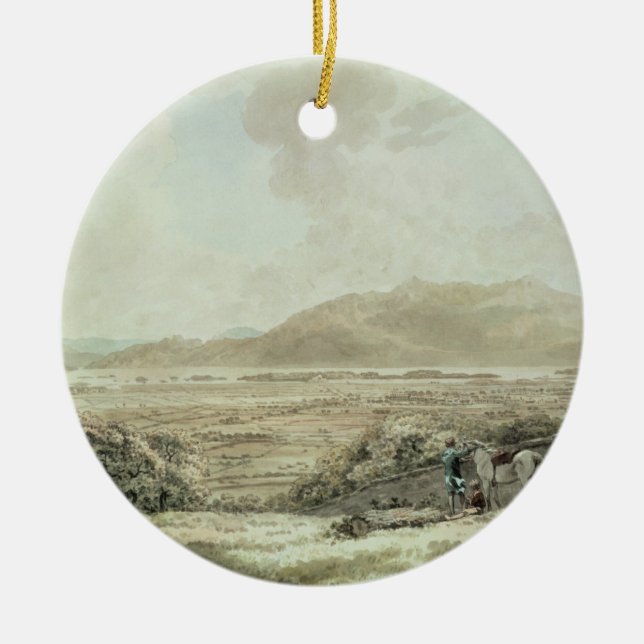 Killarney and Lake Ceramic Ornament (Front)