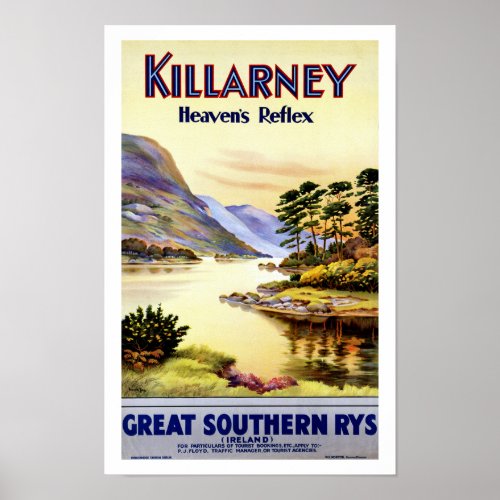 Killarney  Heavens Reflex Poster