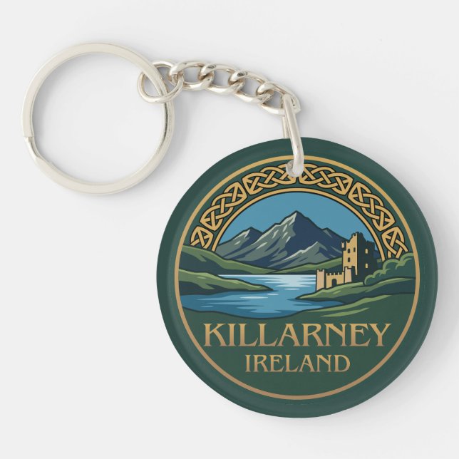 Killarney Ireland Keychain (Front)