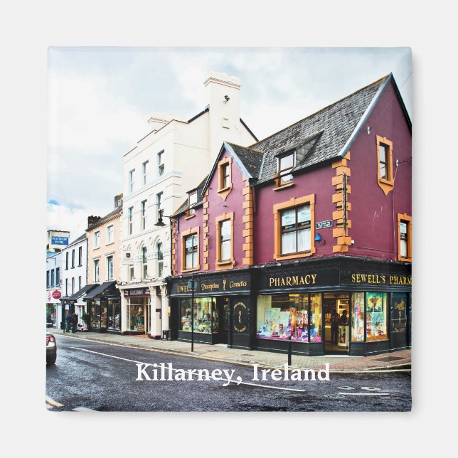 Killarney, Ireland street view Magnet (Front)