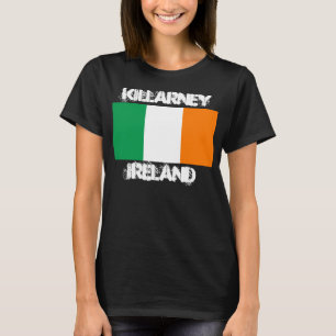 Killarney, Ireland with Irish flag T-Shirt