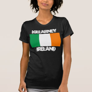 Killarney, Ireland with Irish flag T-Shirt