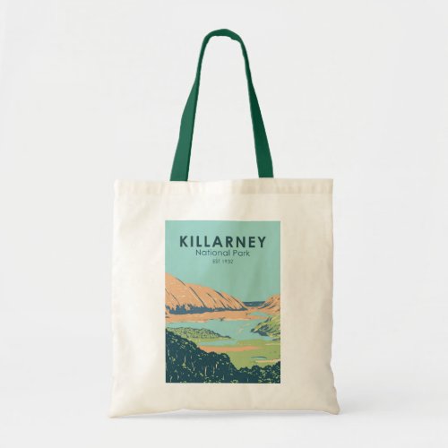 Killarney National Park Ireland Travel Art Vintage Tote Bag