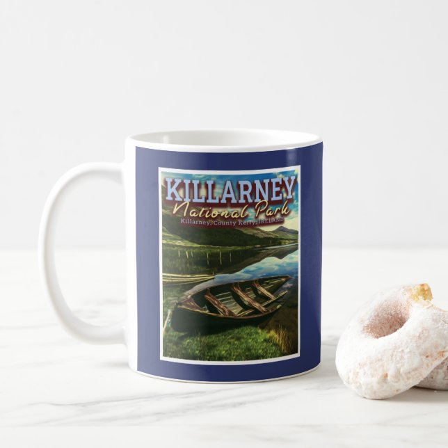 KILLARNEY NATIONAL PARK - KILLARNEY IRELAND COFFEE MUG (With Donut)