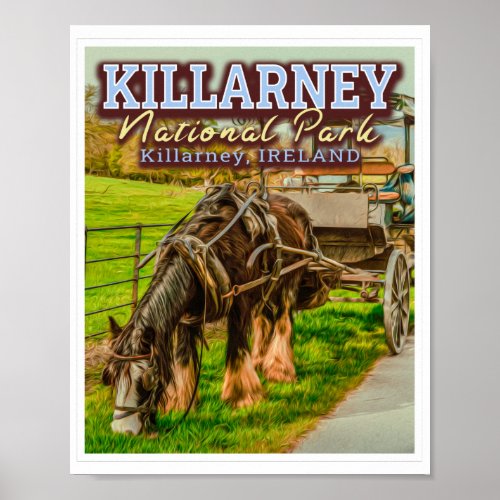 KILLARNEY NATIONAL PARK _ KILLARNEY IRELAND POSTER