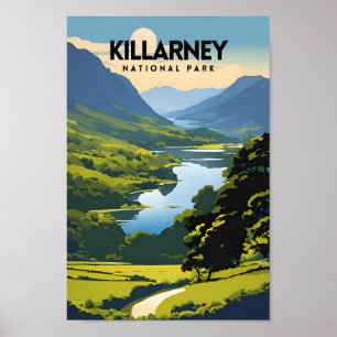 Killarney National Park Travel PS Poster