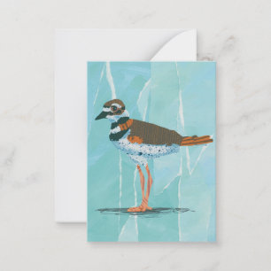 Killdeer Bird Blank Notecard