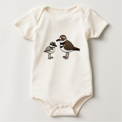 Killdeer & Chick Infant Organic Creeper