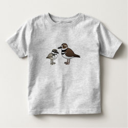 Killdeer & Chick Toddler Fine Jersey T-Shirt