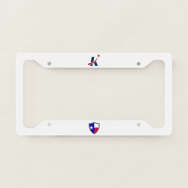 Killeen (Texas) city flag  License Plate Frame (Front)