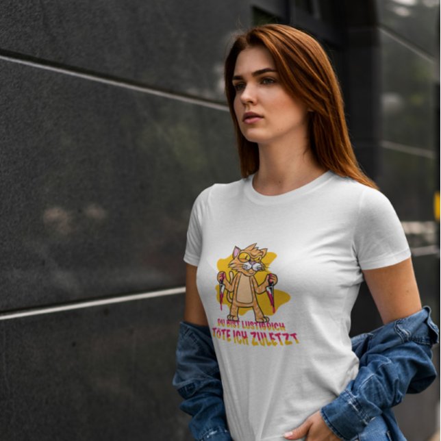 Killer Cat Animal Funny T-Shirt (Creator Uploaded)