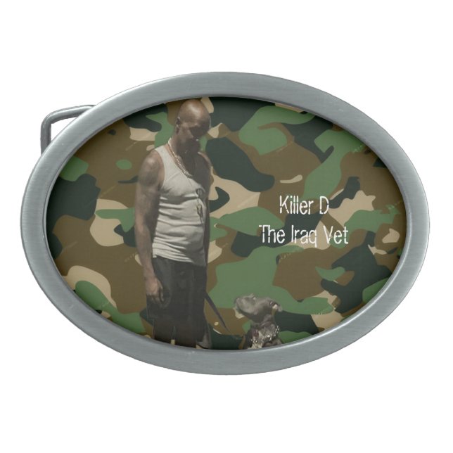 Killer D Belt Buckle (Front)