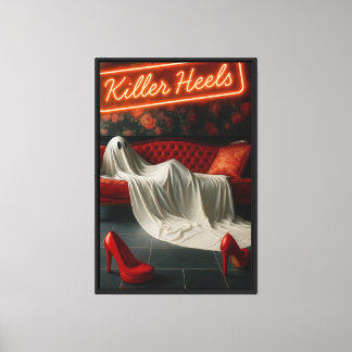 Killer Heels Canvas Print