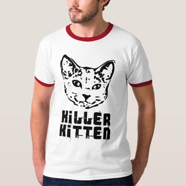 Killer Kitten - Customized T-Shirt (Front)