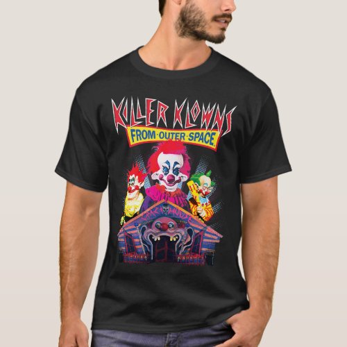 Killer Klowns from Outer Space Crazy House T_Shirt