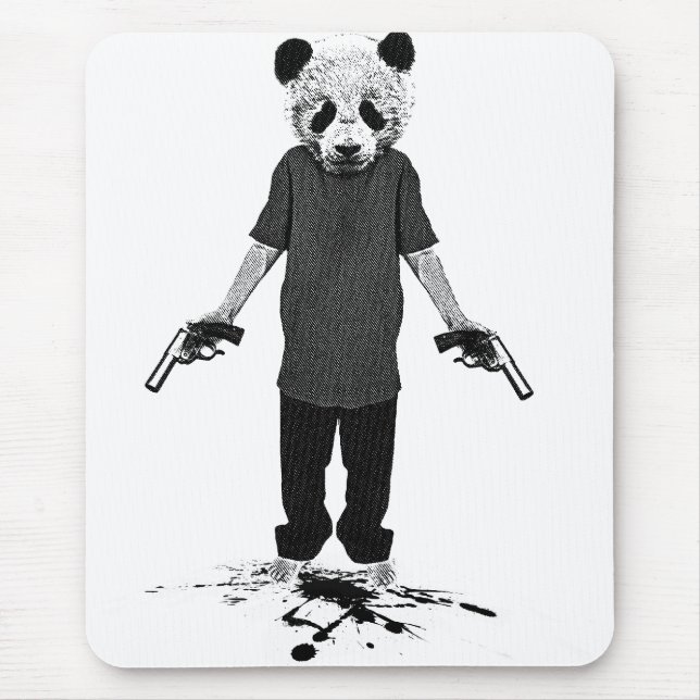 Killer panda mouse pad (Front)