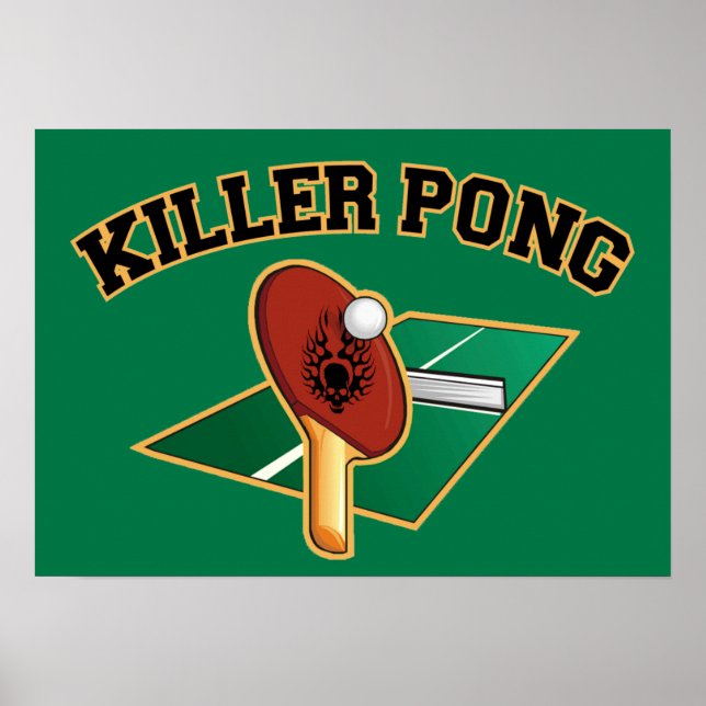 Killer Pong poster (Front)