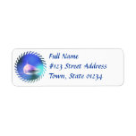 Killer Shark Return Address Label