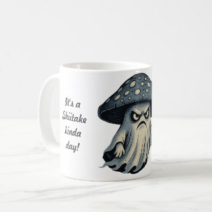 Killer 'Shroom – Spooky Ghost with Knife Coffee Mug