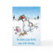 Killer Snowman Funny Cartoon Holiday Card
