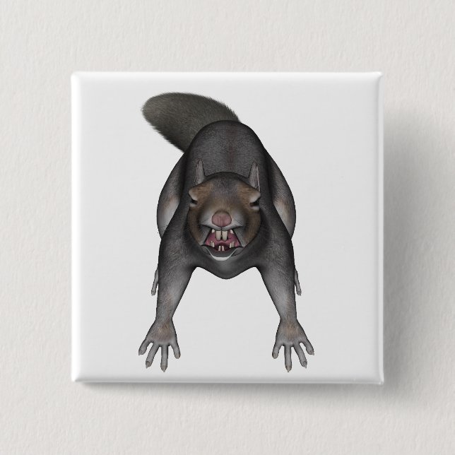 Killer Squirrel Button (Front)