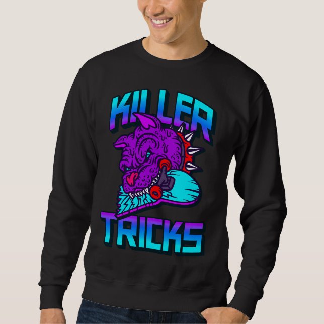 Killer Tricks Mad Pitbull Sweatshirt (Front)