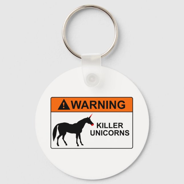 Killer Unicorns Keychain (Front)