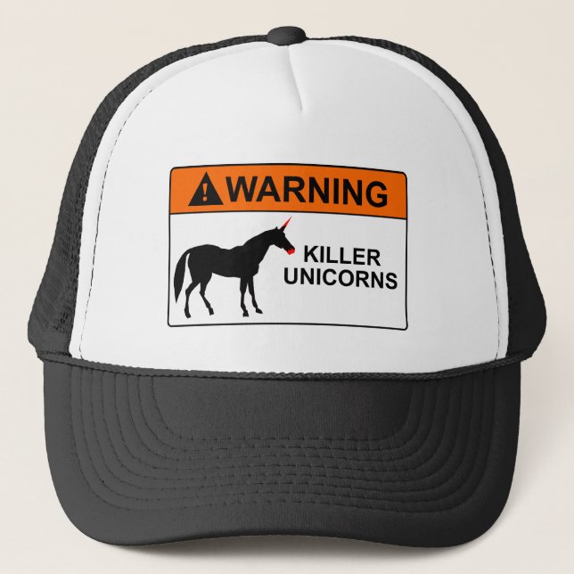 Killer Unicorns Trucker Hat (Front)