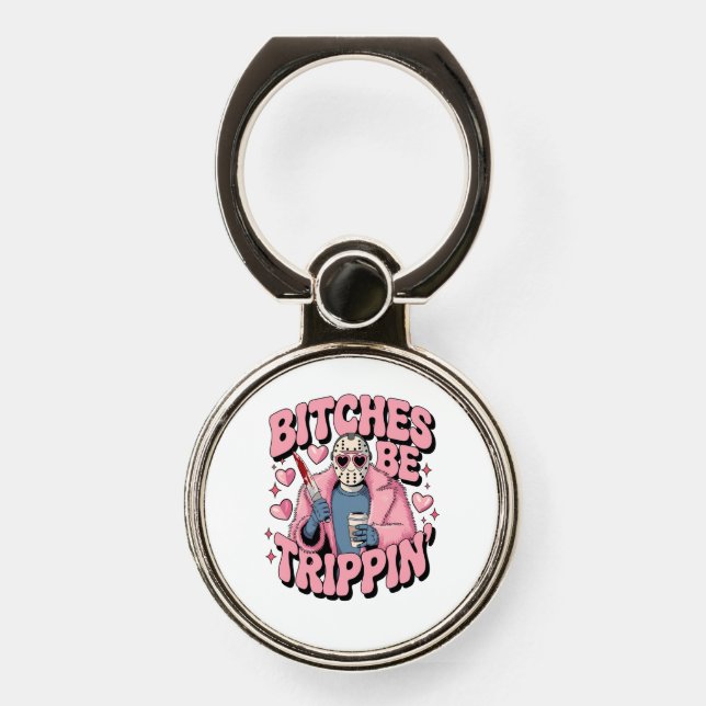 Killer Valentine Vibes Phone Ring Stand (Front)