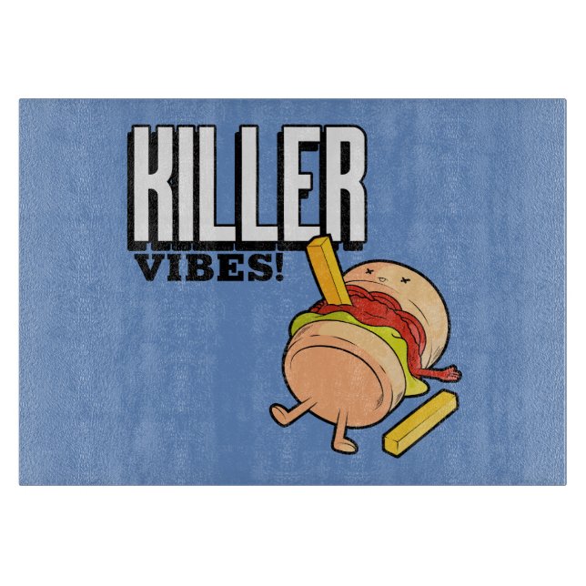 Killer Vibes Cutting Board (Front)