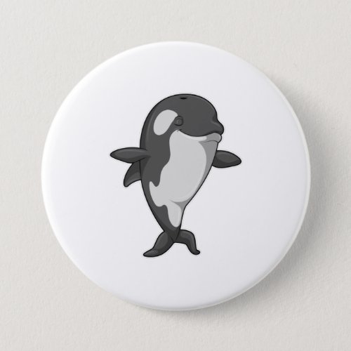Killer whale at Yoga Fitness in Standing Button