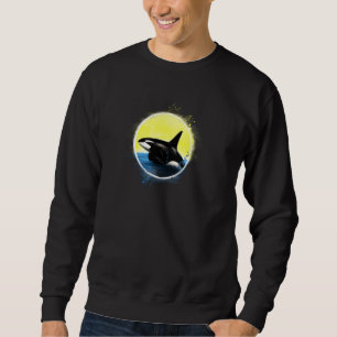 Killer Whale Beach Orca Pul Hoodie