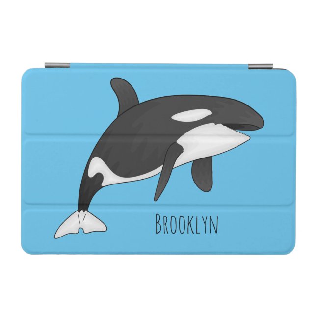 Killer whale cartoon illustration  iPad mini cover (Horizontal)