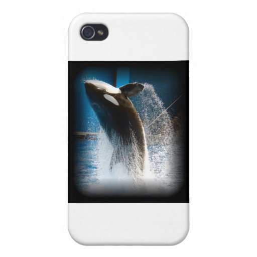 Killer Whale Jumping iPhone 4 Cover