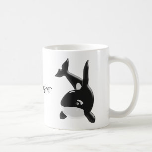 Killer Whale Just Add Name Coffee Mug